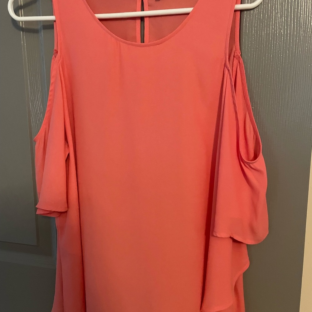 Peach Impeccable Pig cold sleeve top